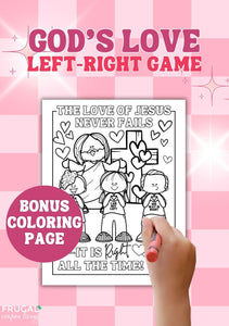 God's Love Left Right Game