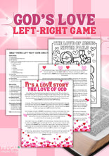 Load image into Gallery viewer, God&#39;s Love Left Right Game