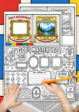 Load image into Gallery viewer, God's Masterpiece 3-D Art Craft