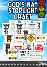 Load image into Gallery viewer, God&#39;s Way Christian Stoplight Craft