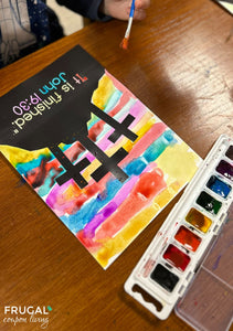 Watercolor Good Friday Craft