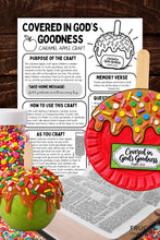 Load image into Gallery viewer, Caramel Apple Bible Craft