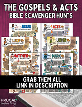 Load image into Gallery viewer, Acts Bible Scavenger Hunt
