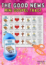 Load image into Gallery viewer, Mini Gospel Message Tract Easter Egg Filler