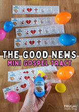 Load image into Gallery viewer, Mini Gospel Message Tract Easter Egg Filler