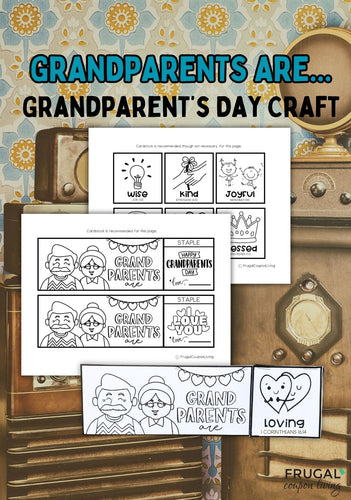 Grandparents Day Bible Craft for Kids