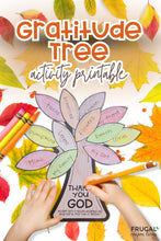 Load image into Gallery viewer, Gratitude Tree Activity Printable