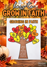 Load image into Gallery viewer, How to Grow in Faith Craft for Kids