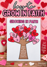 Load image into Gallery viewer, How to Grow in Faith Craft for Kids