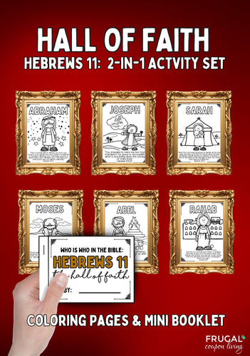 Hebrews 11 Hall of Faith Craft Set