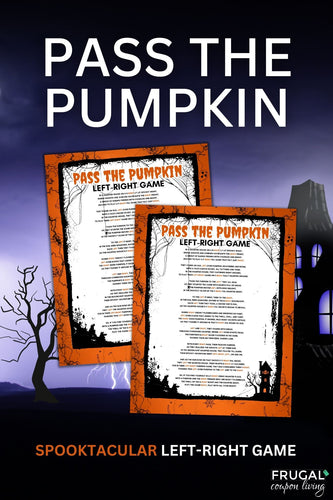 Pass the Pumpkin Halloween Game