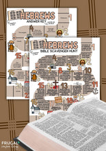 Load image into Gallery viewer, Hebrews Bible Scavenger Hunt