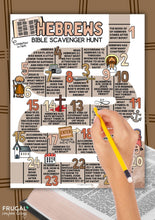 Load image into Gallery viewer, Hebrews Bible Scavenger Hunt