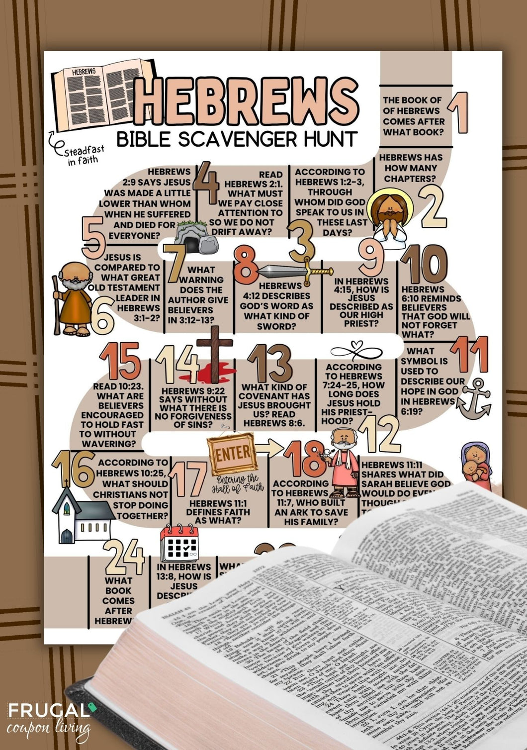 Hebrews Bible Scavenger Hunt