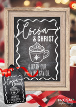 Load image into Gallery viewer, Cocoa and Christ Hot Chocolate Gift Tag Set
