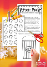 Load image into Gallery viewer, Popcorn Praise Craft for Kids