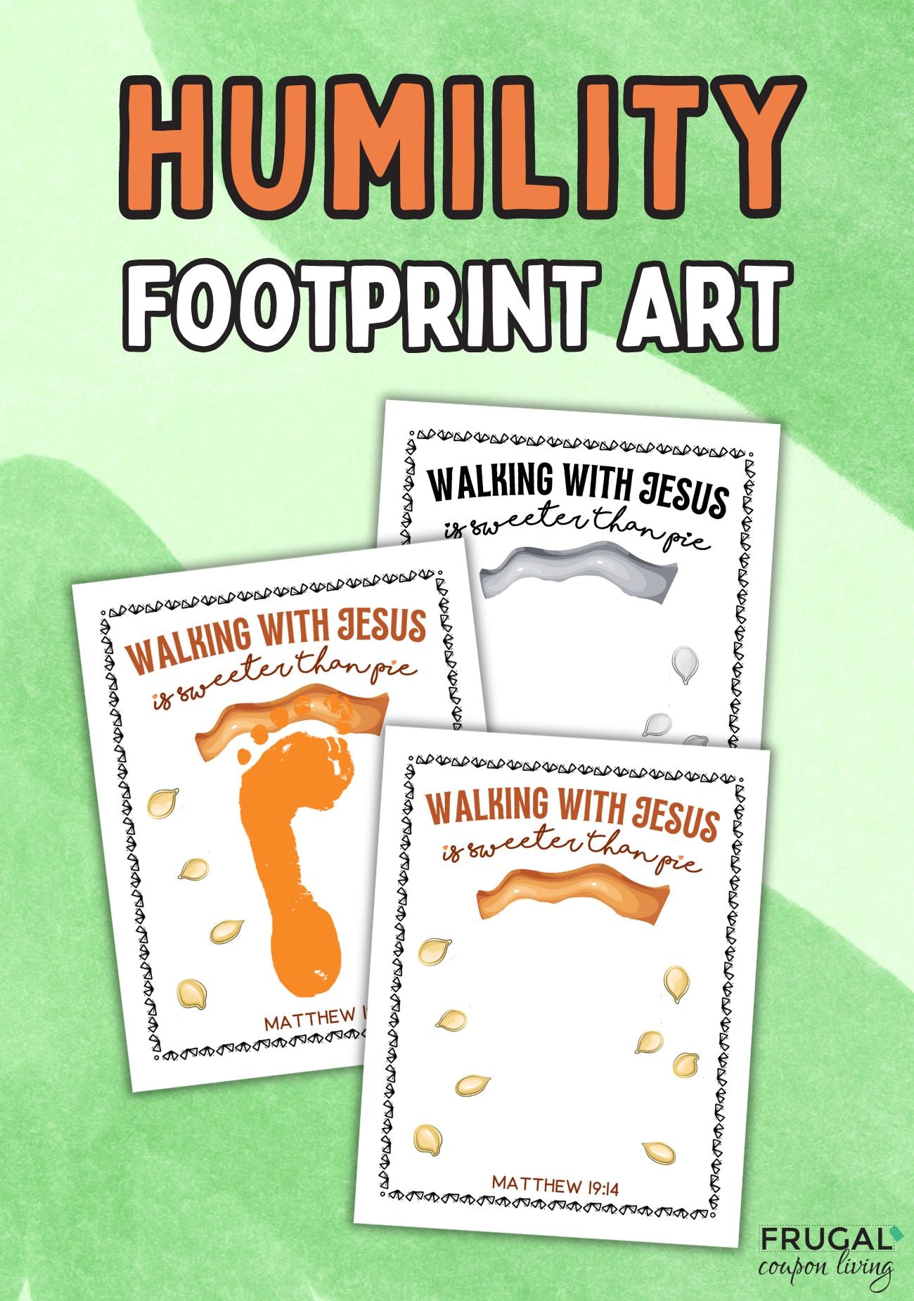 Humility Craft Set Activity Set - Humble Bible Crafts for Kids – Frugal ...