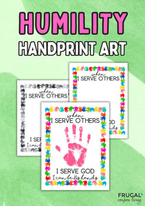Humility Mask Project Humility Craft Set Activity Set - Humble Bible Crafts for Kids – Frugal ...