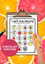 Load image into Gallery viewer, Fruits of the Spirit I Spy Activity for Kids