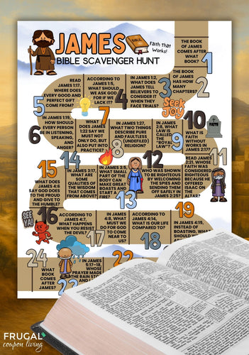 James Bible Scavenger Hunt