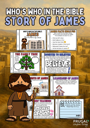 James Bible Character Study Book