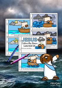 Jesus Calms the Storm Flipbook