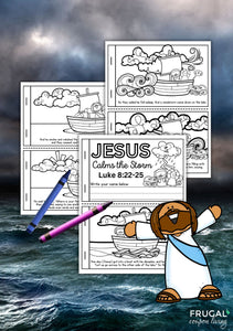 Jesus Calms the Storm Flipbook