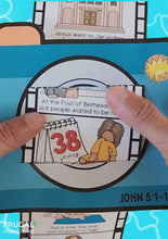 Load image into Gallery viewer, Jesus Heals at the Pool of Bethesda Craft