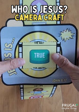 Load image into Gallery viewer, Who is Jesus Camera Craft
