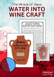 Jesus Turns Water into Wine Craft