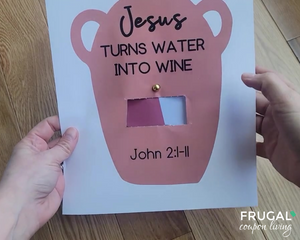 Jesus Turns Water into Wine Craft