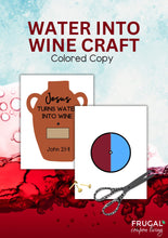 Load image into Gallery viewer, Jesus Turns Water into Wine Craft