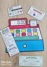 Load image into Gallery viewer, Jesus Paid It All Cash Register Craft