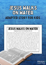 Load image into Gallery viewer, Jesus Walks on Water Craft Set