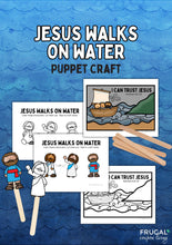 Load image into Gallery viewer, Jesus Walks on Water Craft Set