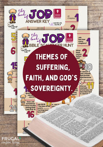 Book of Job Bible Scavenger Hunt