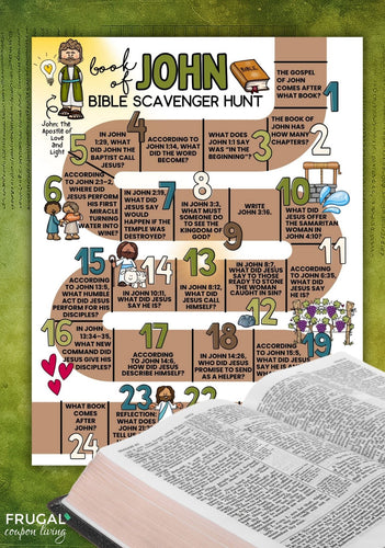 John Bible Scavenger Hunt