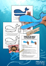 Load image into Gallery viewer, Jonah and the Whale Craft