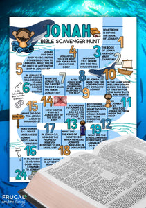 Jonah Bible Scavenger Hunt