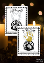 Load image into Gallery viewer, Nativity Handprint Art