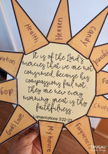 Load image into Gallery viewer, Great is Thy Faithfulness Sun Craft
