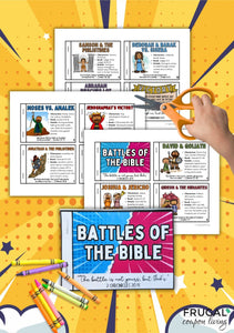 Battles of the Bible Book Craft