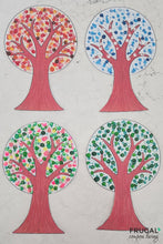 Load image into Gallery viewer, Four Seasons Ecclesiastes 3-D Tree Craft &amp; Mat