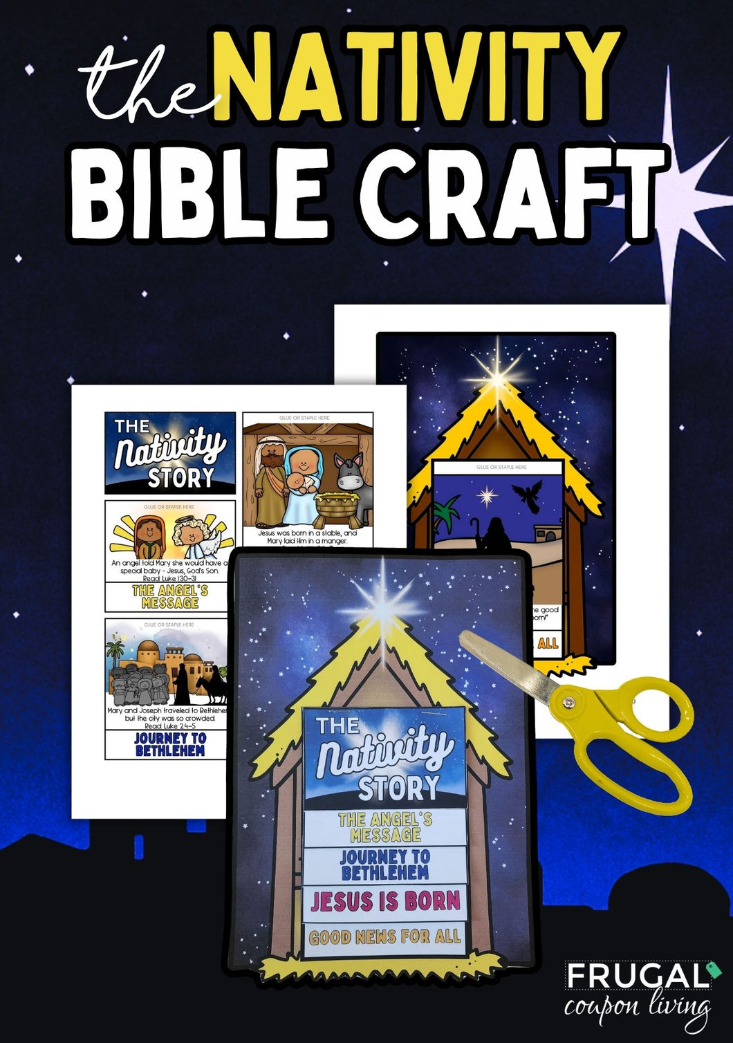 The Nativity Story Book Craft
