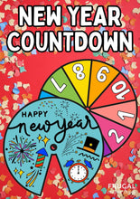 Load image into Gallery viewer, New Year&#39;s Eve Countdown Craft