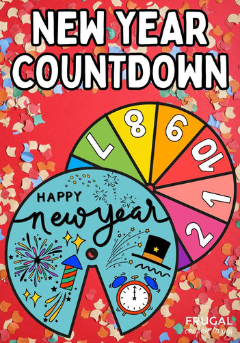 New Year's Eve Countdown Craft