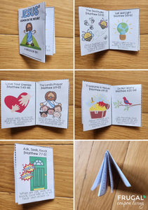 Sermon on the Mount Mini Book for Kids