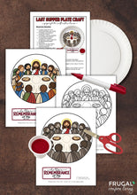 Load image into Gallery viewer, Last Supper Paper Plate Craft