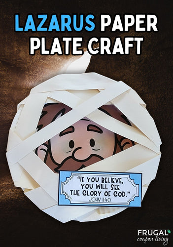 Jesus Raises Lazarus Craft