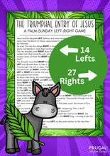 Load image into Gallery viewer, Palm Sunday Left-Right Game